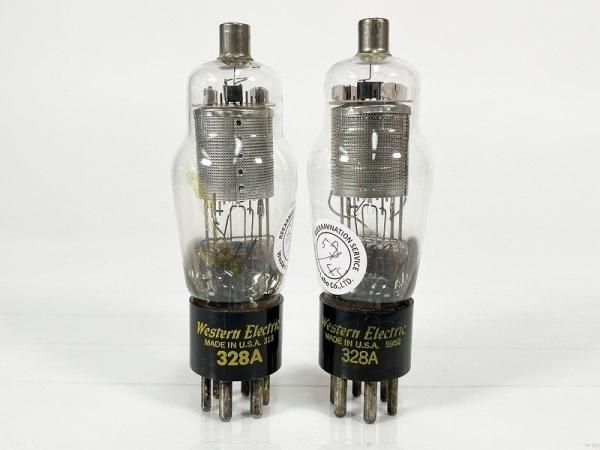 K*a様 Western Electric 328A 真空管 ウエスタンエレクト Western Electric 328A 2本 [30173] - ウエスタンラボ