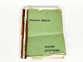 Western Electric SOUND SYSTEMS 1冊 [30236]