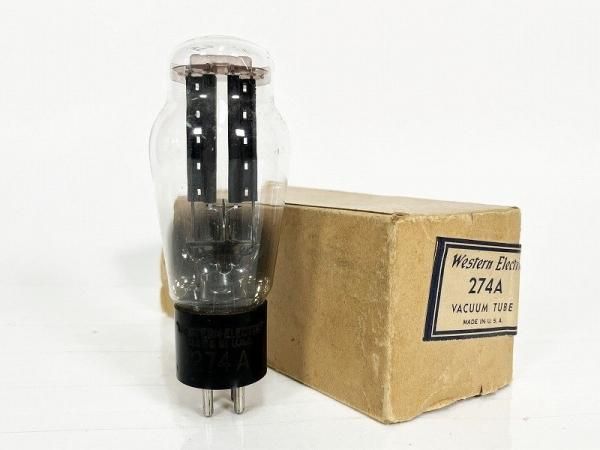 N*s様 Western Electric 274A 真空管 現状】ウエスタンエレクトリック Western Electric 274A 刻印 1