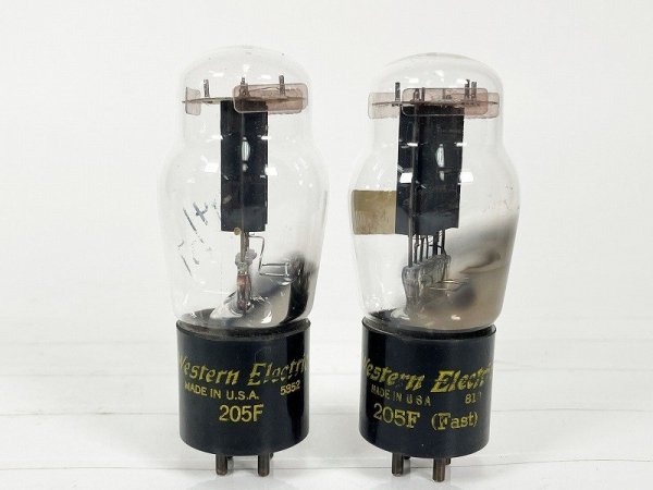 Western Electric 205F 2本 [30768] - ウエスタンラボ オンラインショップ