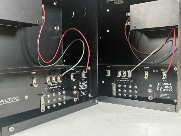 50%OFF ALTEC ウエスタンラボ - [31446] 2台 NETWORK CROSSOVER N-500-F スピーカー・ウーファー