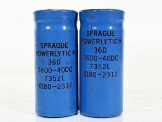 SPRAGUE 3600MFD 40V 2 [31647]