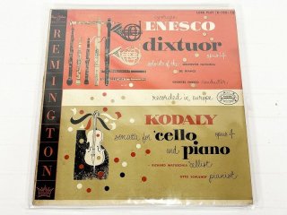 REMINGTON ENESCO dixtuor KODALY cello piano [32205]