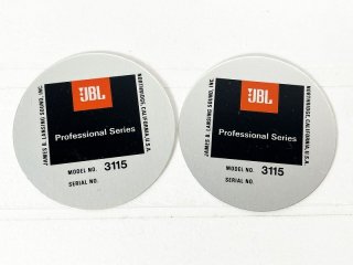 JBL 3115 プレート 2枚 [32302] 