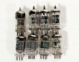 Mullard,AEG,Amperex 12AX7 8 [32398]