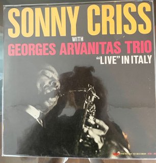 FRESH SOUND SONNY CRISS WITH GEORGE ARVANITAS TRIO LIVE IN ITALY [33257]