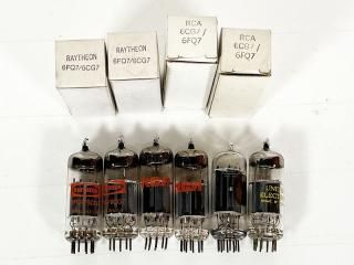 RAYTHEON 真空管 7本セット Yahoo!オークション -「raytheon」(真空管アンプ) (アンプ)の