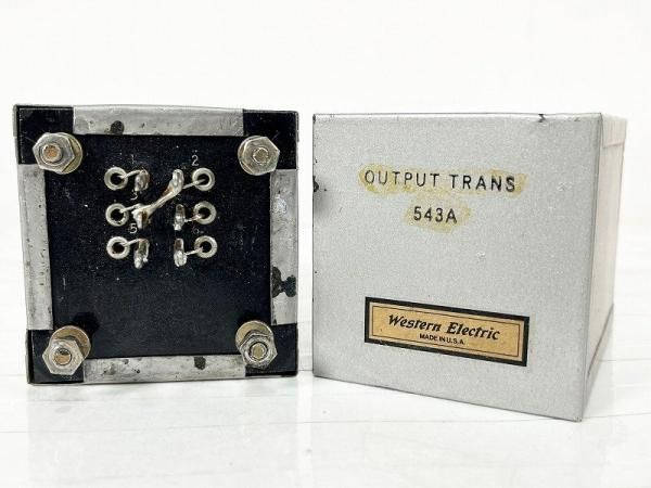 Western Electric 543A OUTPUT TRANS 543A 2個 [34490