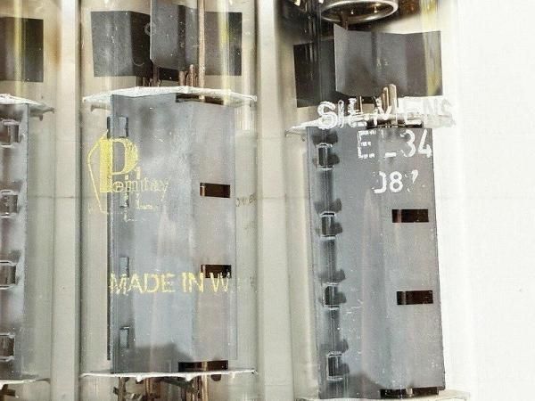 SIEMENS,不明 EL34/6CA7 4本 [36114] - ウエスタンラボ