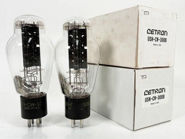 ひ*ろ様 CETRON 300B 真空管 2本セット CETRON セトロン 300B 真空管 ペア（2本セット）