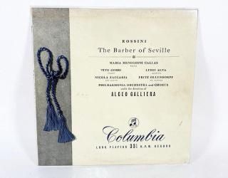 COLUMBIA ALCEO GALLIERA PHILHARMONIA ORC.ROSSINI THE BARBER OF SEVILLE [36357]