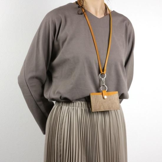 Drip strap - VARCO【ヴァ-コ】デザイン革小物・カラフルなヌメ革