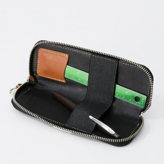 RW】Zip pen case - VARCO【ヴァ-コ】デザイン革小物 RW】Zip pen case - VARCO【ヴァ-コ】デザイン革小物