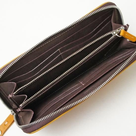 RW】Round zip wallet - VARCO【ヴァ-コ】デザイン革小物 RW】Round zip wallet - VARCO【ヴァ-コ】デザイン革小物