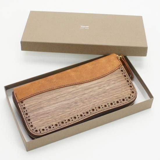 【WING】Round zip wallet WING】Round zip wallet - VARCO【ヴァ-コ】デザイン革小物