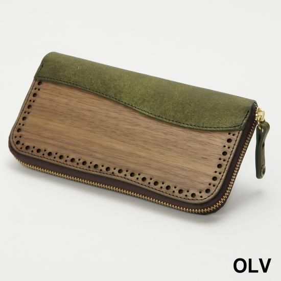 【あすつく】 zip WING】Round wallet VARCO【ヴァ-コ】デザイン革小物 - 財布・ケース・小物入れ