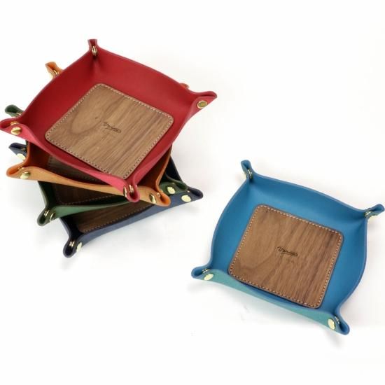 RW】Leather tray - VARCO【ヴァ-コ】デザイン革小物・カラフルな