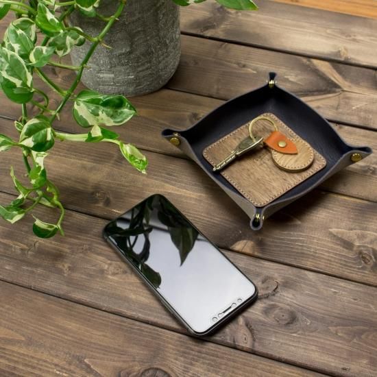 RW】Leather tray - VARCO【ヴァ-コ】デザイン革小物・カラフルな