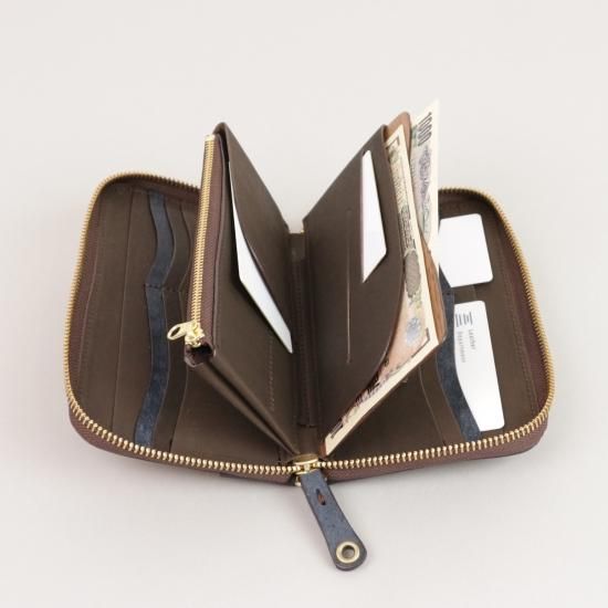 RW】Round zip wallet NE - VARCO【ヴァ-コ】デザイン革 RW】Round zip wallet NE - VARCO【ヴァ-コ】デザイン革