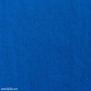 [ cotton linen ] こだわりのくったりしたハーフリネン×タンブラーワッシャー｜ハーフリネンシーチング｜ブルー｜1171-8