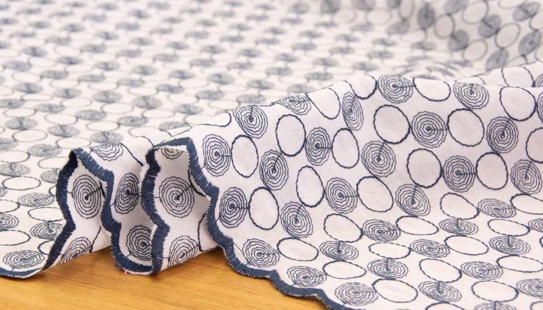 ダブルガーゼレース | ベーシックカラー - 【キジキジ】布・生地