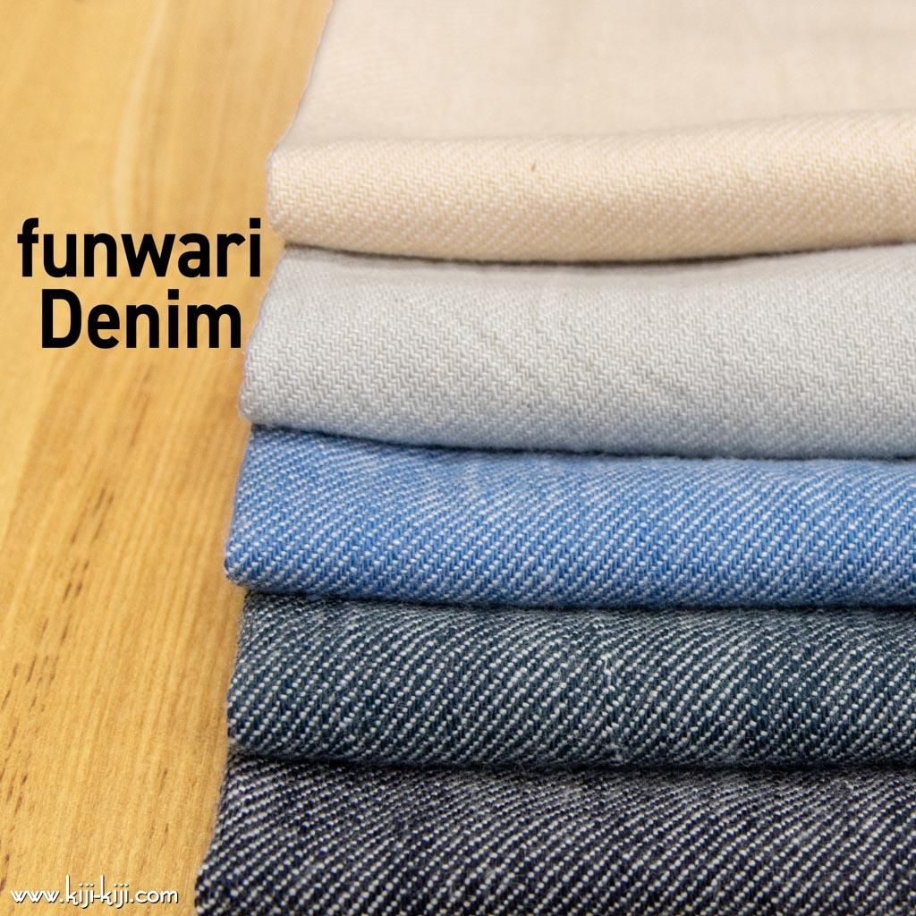 Cotton ふんわりやわらかく仕上げたコットンデニム ーキジキジ Cotton ふんわりやわらかく仕上げたコットンデニム ーキジキジ