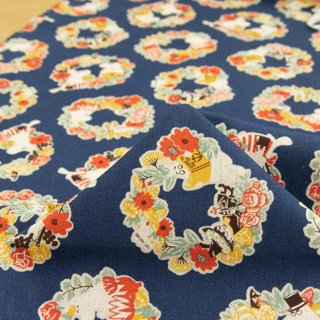 cotton linenMoomin fabricsåࡼߥååȥͥ󥭥Хåͥӡ