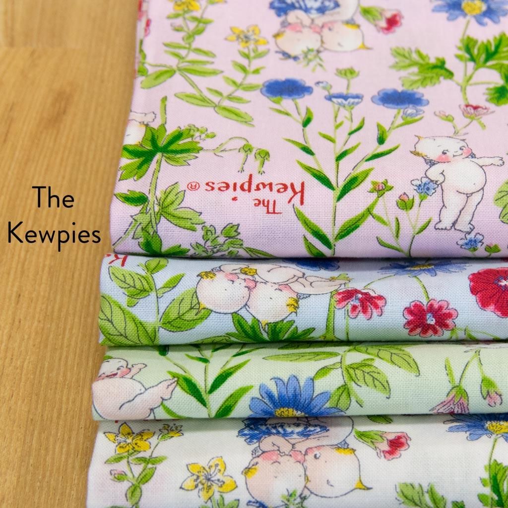 cotton sheeting】The kewpies｜ザ・キューピーズフラワー