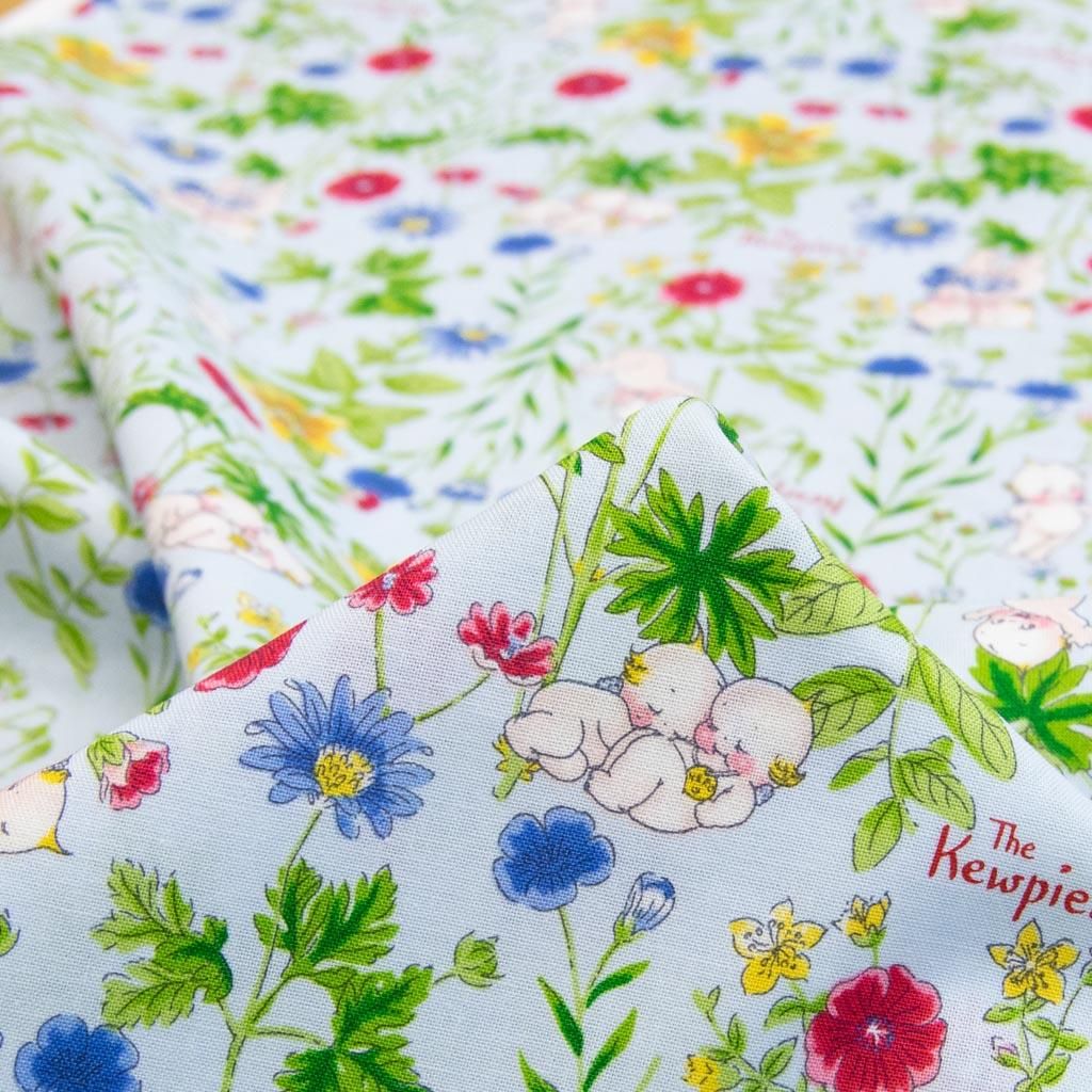 cotton sheeting】The kewpies｜ザ・キューピーズフラワー