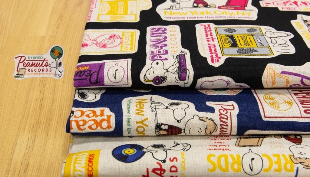 【cotton linen】Peanuts｜ピーナツ｜スヌーピー｜コットンリネンキャンバス｜キジキジ