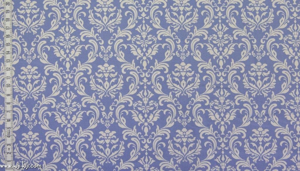 cotton oxford 】Damask Pattern Cotton Oxford｜ ダマスク柄