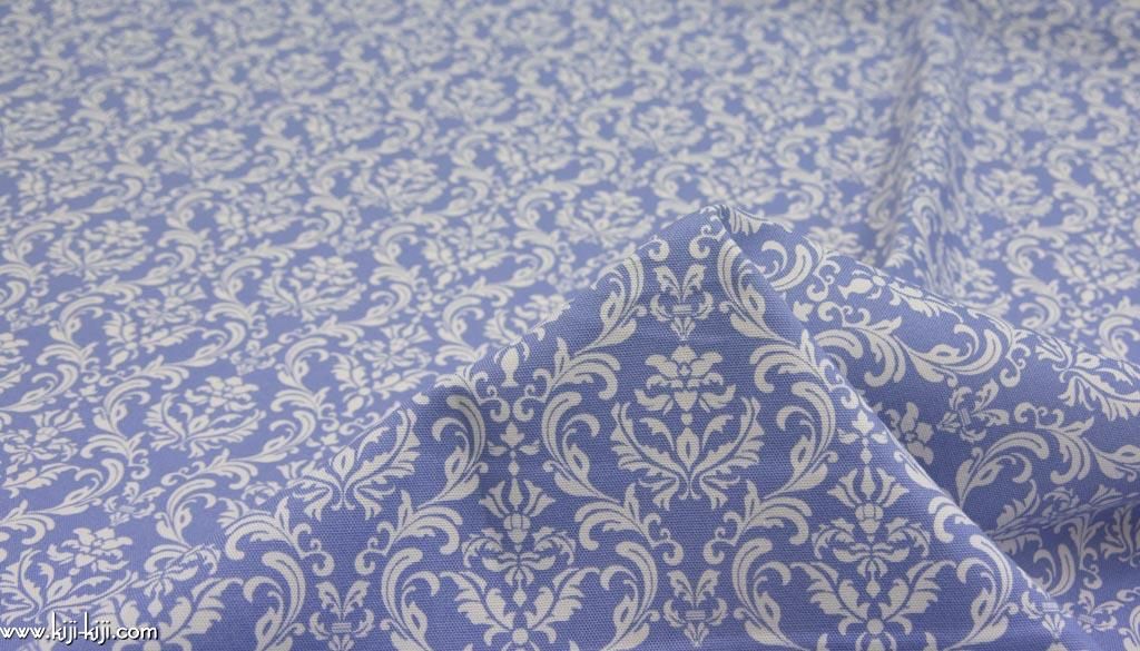 cotton oxford 】Damask Pattern Cotton Oxford｜ ダマスク柄