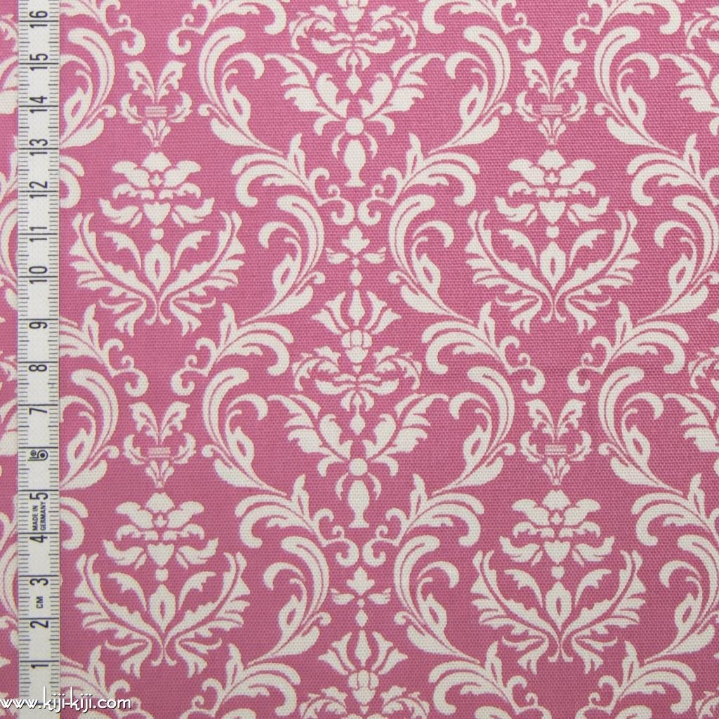 cotton oxford 】Damask Pattern Cotton Oxford| ダマスク柄 cotton oxford 】Damask Pattern Cotton Oxford| ダマスク柄