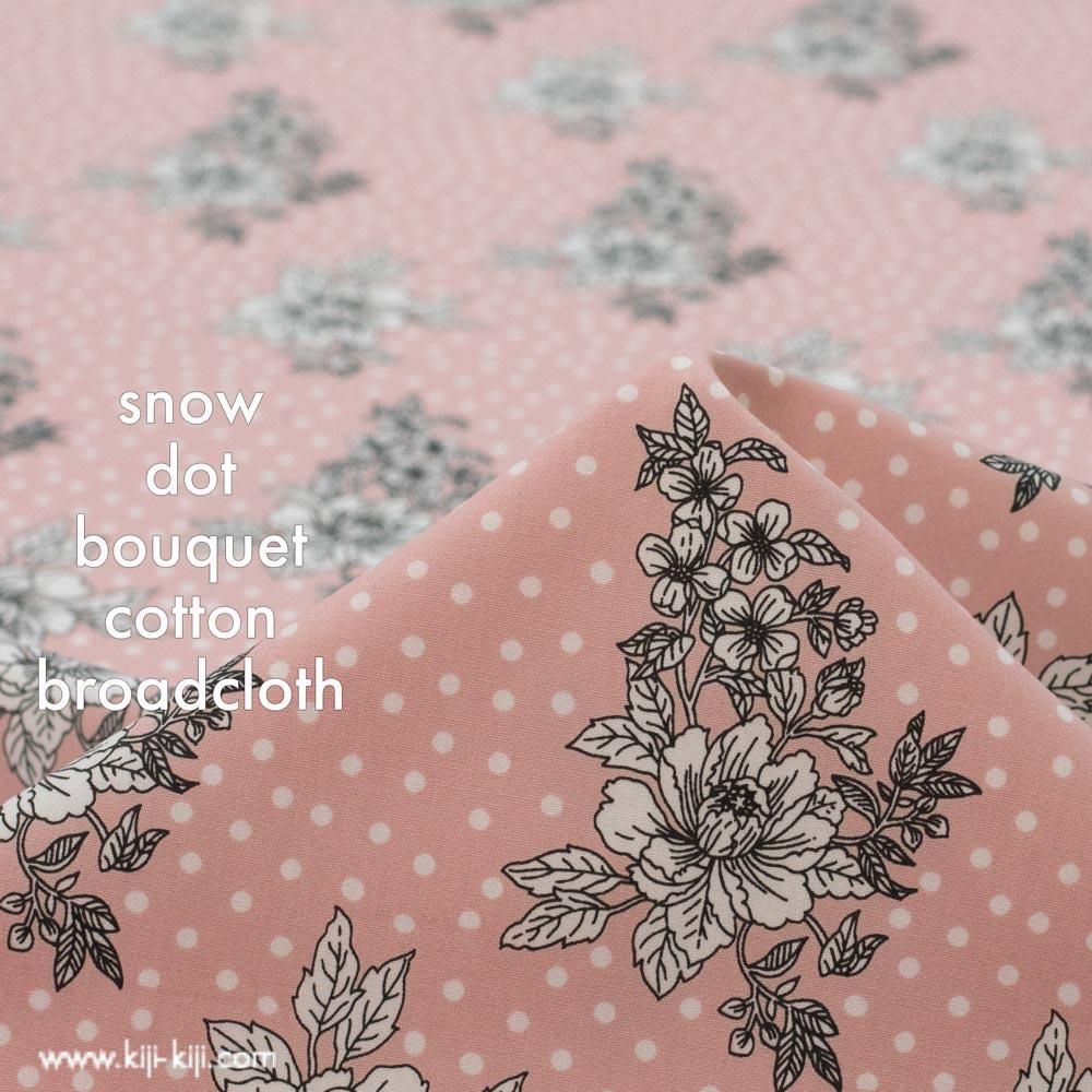  cotton  snow dot bouquet 40/1 cotton broadcloth åΡɥåȥ֡ååȥ֥ɡå˥奢󥹥ԥ󥯡