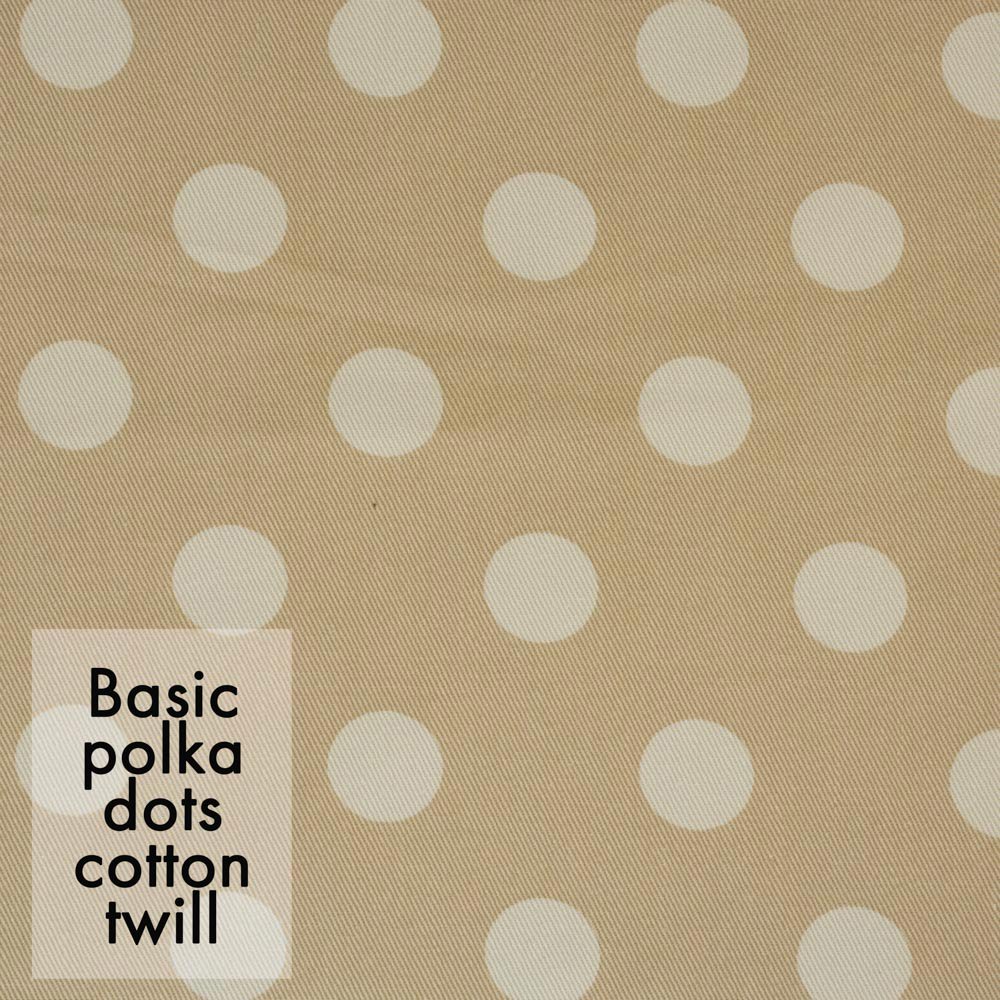 cotton twillۥåȥĥΥ١åݥ륫ɥåȡBasic cotton twill dotå١