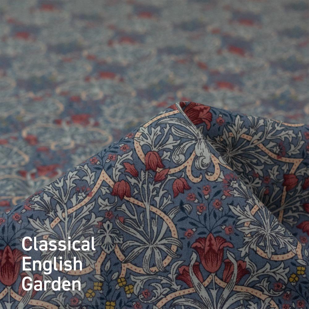 【 cotton 】 classical English garden｜クラシカルイングリッシュガーデン｜コットンスケア｜グレースモークレッド｜<img class='new_mark_img2' src='https://img.shop-pro.jp/img/new/icons5.gif' style='border:none;display:inline;margin:0px;padding:0px;width:auto;' />