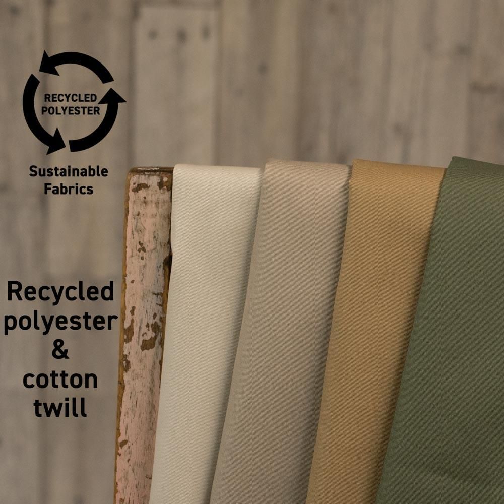 Sustainable Fabrics】【リサイクルポリエステル×コットン
