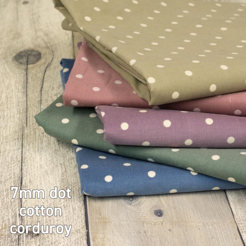 冬限定☃水玉コーデュロイ×くすみカラー 冬限定☃水玉コーデュロイ