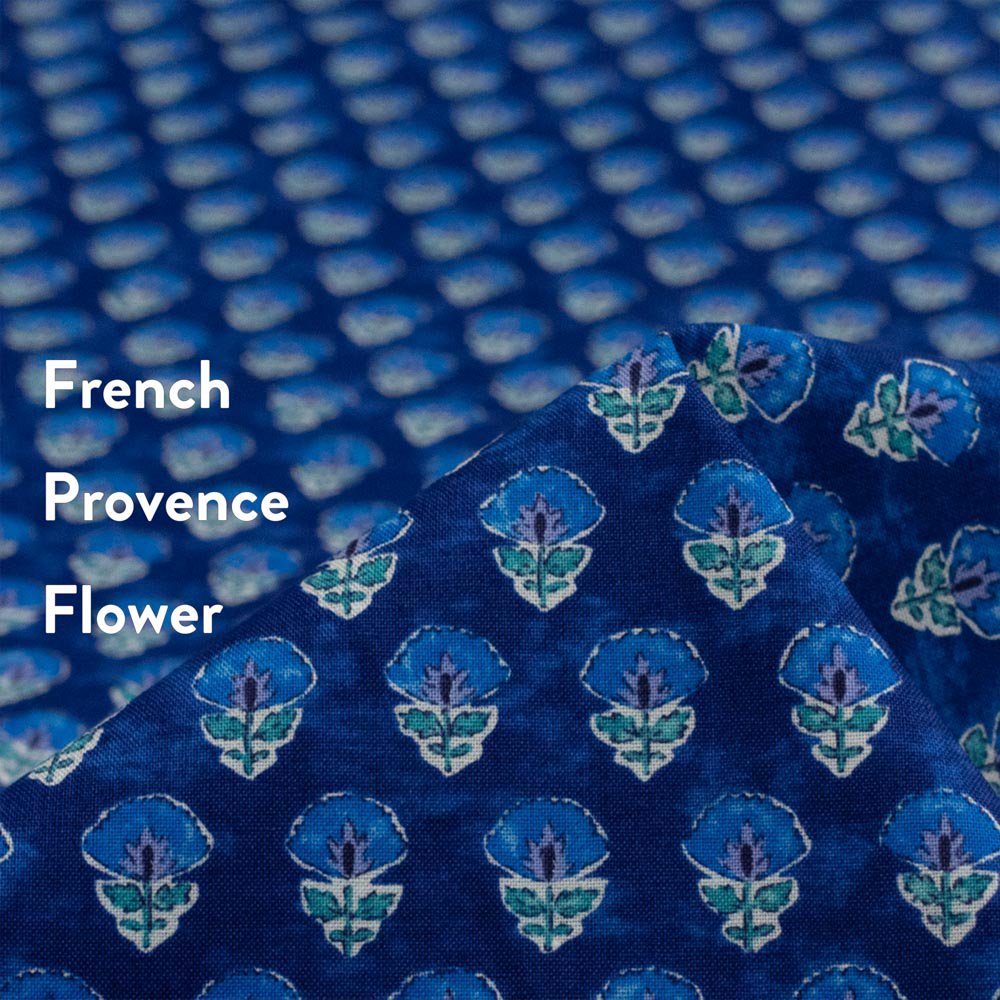 [ åȥ󥹥 ] provence flower design cotton åץХեץȡåͥӡ7296-5
