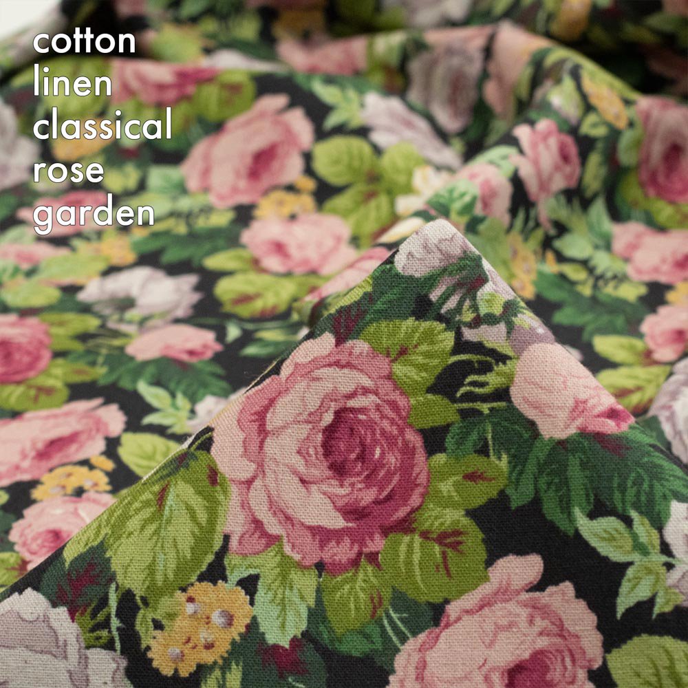 [ åȥͥ󥭥Х ] cotton linen classical rose gardenååȥͥ󥯥饷ǥYUWAå֥å7291-1