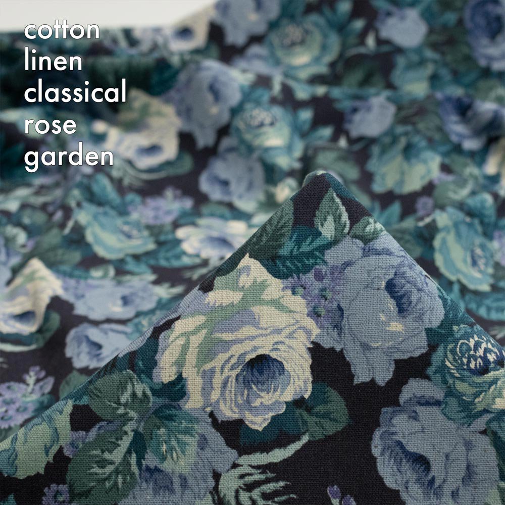 [ åȥͥ󥭥Х ] cotton linen classical rose gardenååȥͥ󥯥饷ǥYUWAåͥӡ7291-3