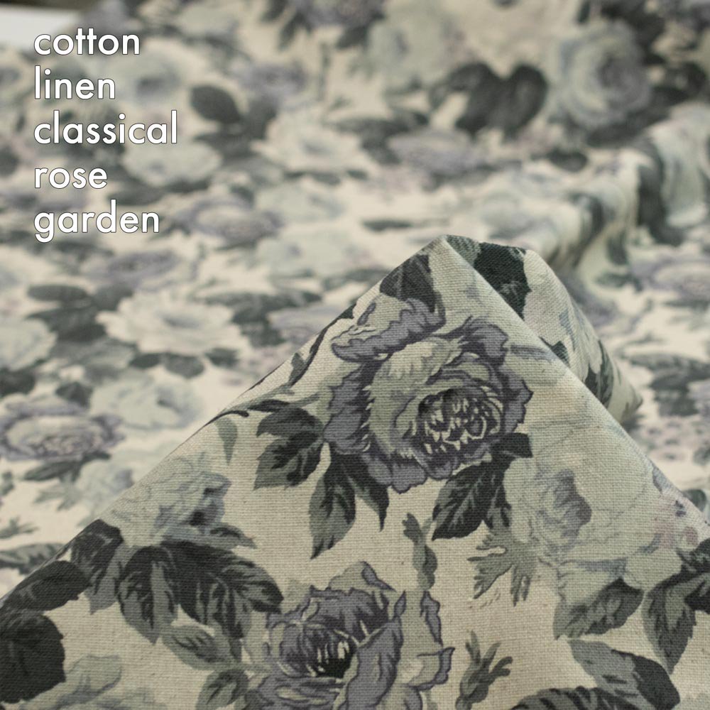 [ åȥͥ󥭥Х ] cotton linen classical rose gardenååȥͥ󥯥饷ǥYUWAå奰졼7291-4