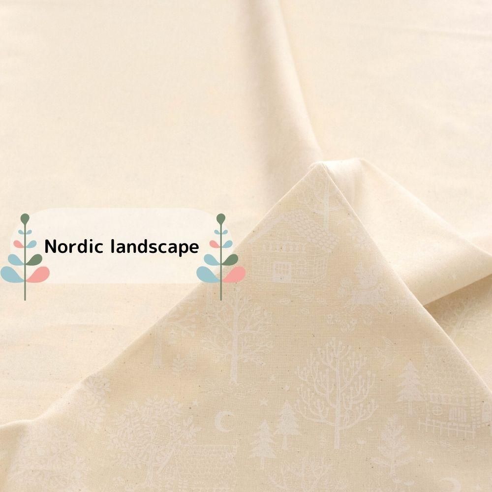 [ åȥ󥷡 ] ̲ɥס Cotton SeichingNordic landscapeåʥ8025-1