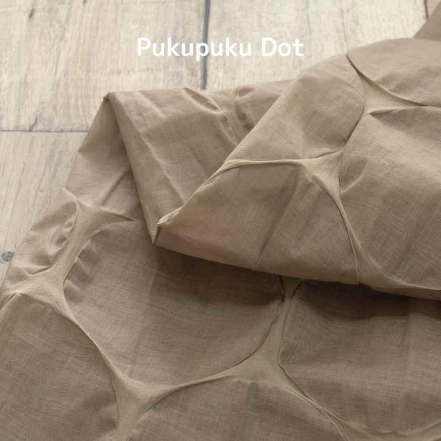 [ åȥåץ ] פפɥå80cotton ripple80 Lone Pukupuku Dotå⥫8062-4