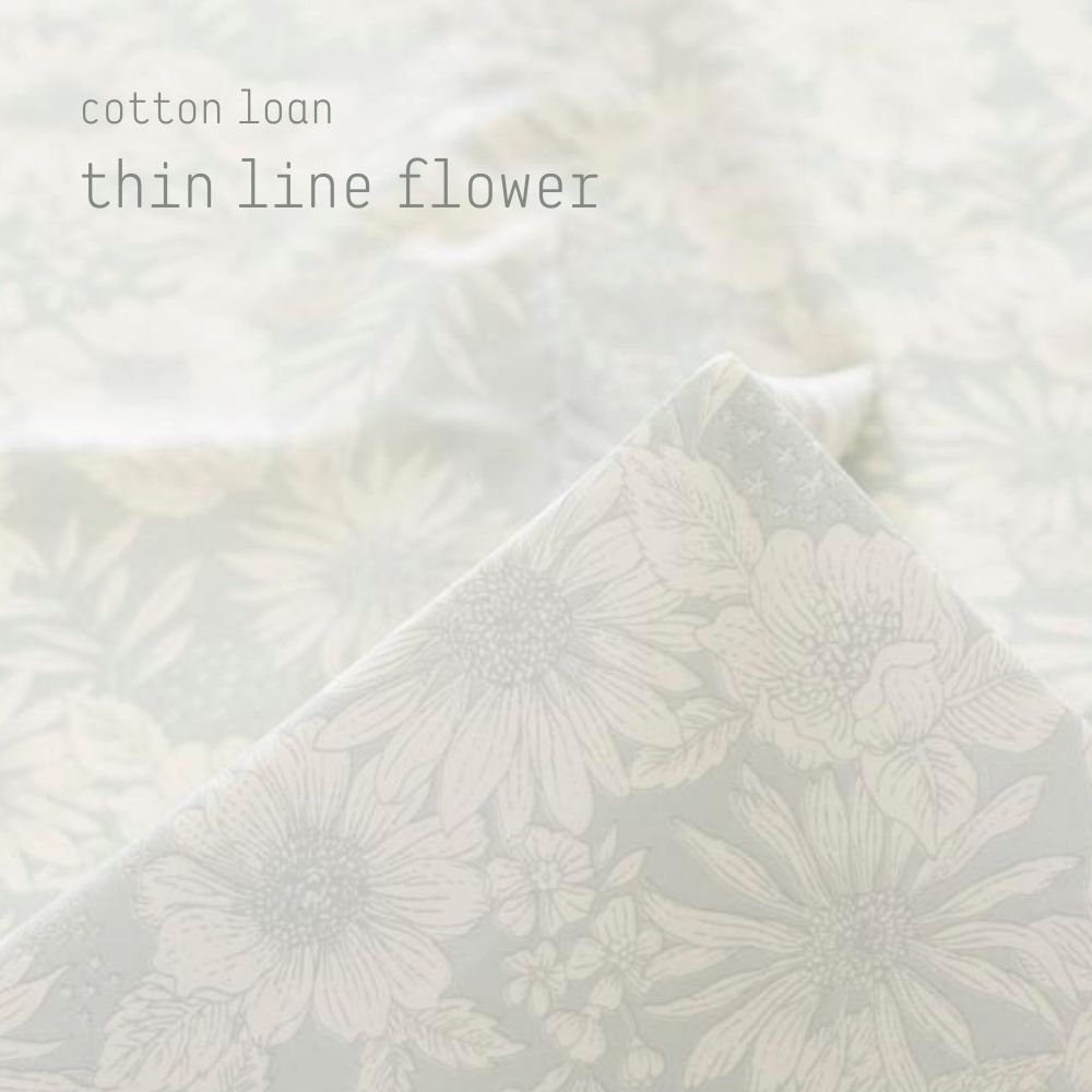 [ åȥ ] 饤եcotton loanthin line floweråڡߥȡ7058-4