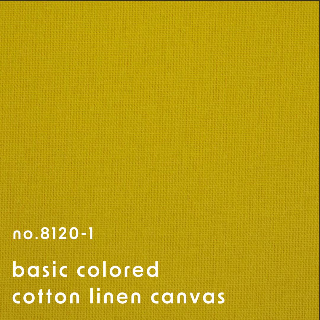[ cotton linen ] ١å顼åȥͥ󥭥Хbasic colored cotton linen canvasäڤλž夲å8120-1