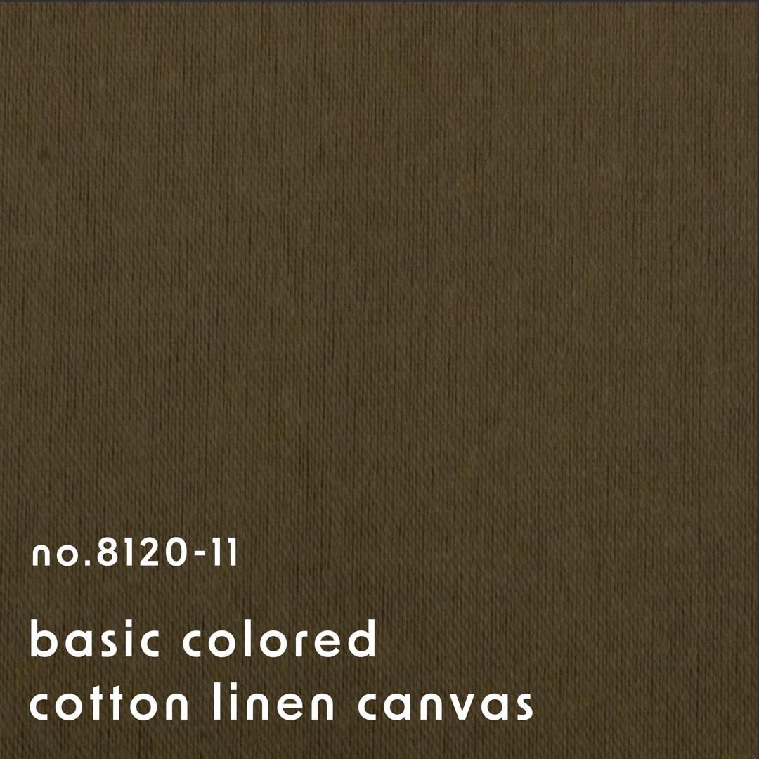 [ cotton linen ] ١å顼åȥͥ󥭥Хbasic colored cotton linen canvasäڤλž夲å꡼֡8120-11