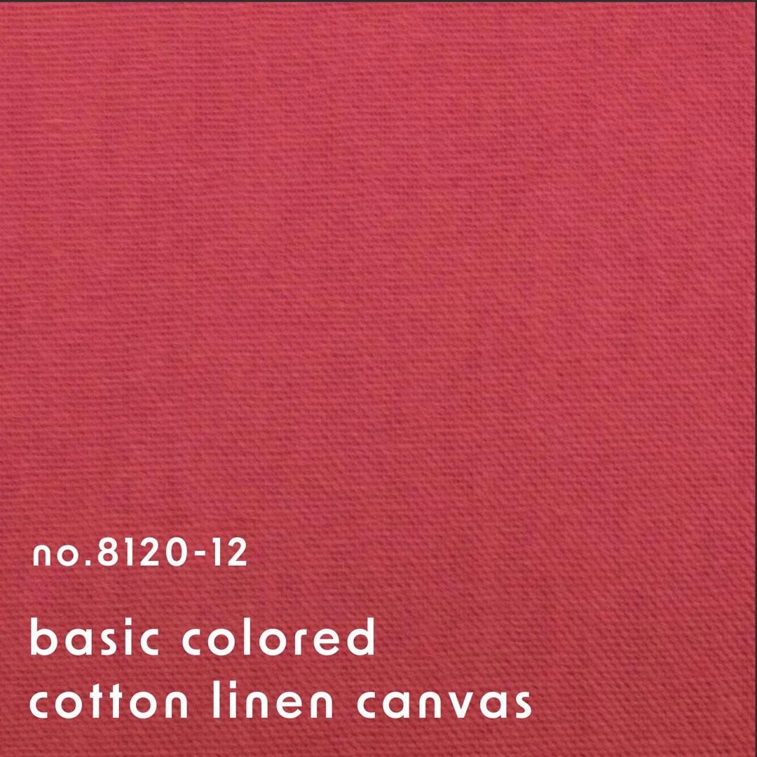 [ cotton linen ] ١å顼åȥͥ󥭥Хbasic colored cotton linen canvasäڤλž夲å⡼٥꡼8120-12