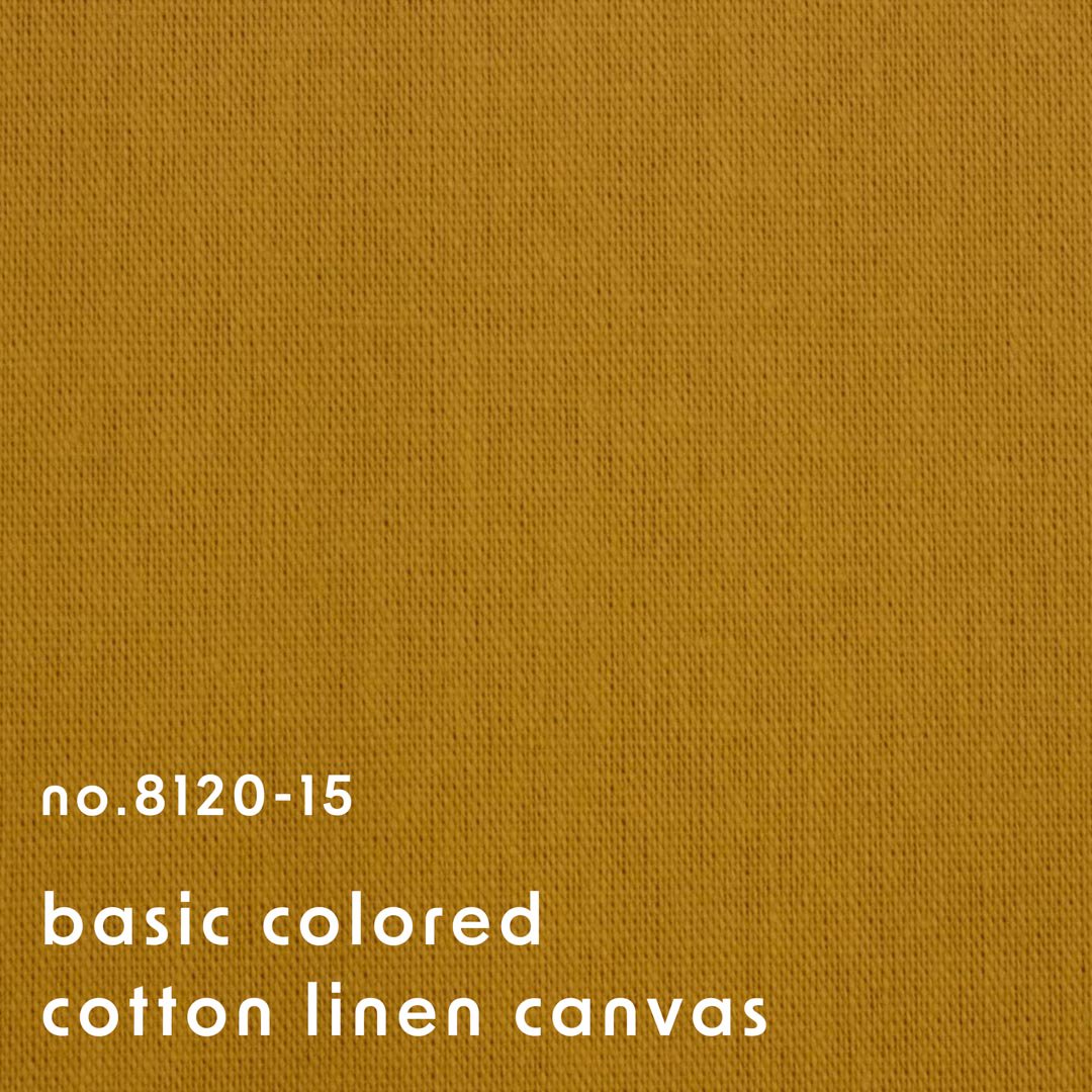 [ cotton linen ] ١å顼åȥͥ󥭥Хbasic colored cotton linen canvasäڤλž夲å⡼8120-15