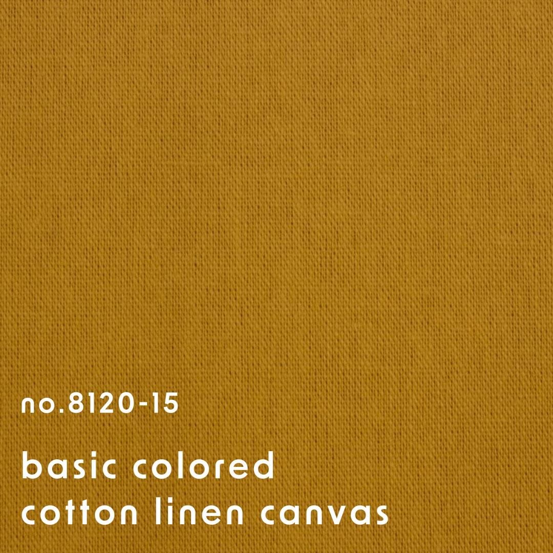 [ cotton linen ] ١å顼åȥͥ󥭥Хbasic colored cotton linen canvasäڤλž夲å⡼8120-15